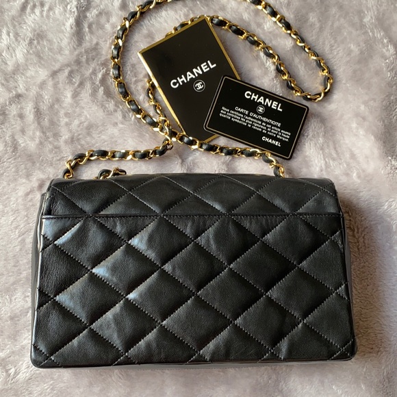 🔥🔥🔥Authentic Vintage Chanel Single Flap Shoulder Bag - Picture 5 of 16